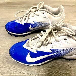Nike Fastflex Vapor Football Cleats Blue & White